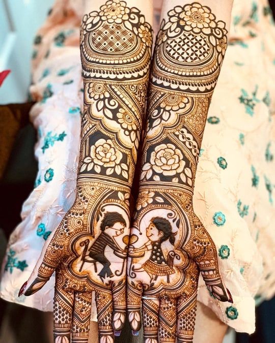 Portrait Mehendi 